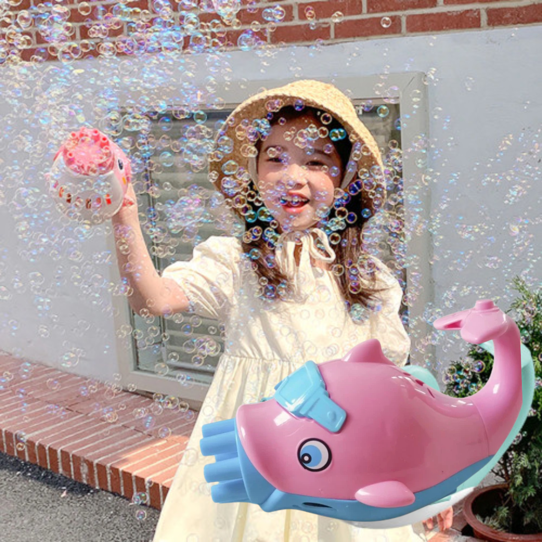 Cute Dolphin Bubble Gun